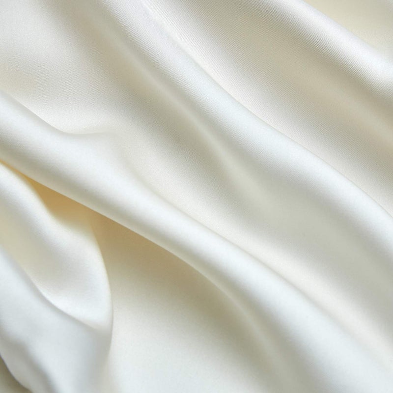 INSSL Silk Pillowcase for Women, Mulberry Silk Pillowcase for Hair and Skin and Stay Comfortable and Breathable During Sleep (Queen, Ivory) - Image 5